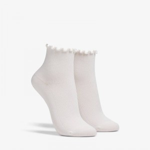 Clarks 2 Pack Rosewelt Crew Sock Bijele | CLKS-84636