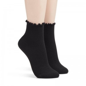 Clarks 2 Pack Rosewelt Crew Sock Crne Crne | CLKS-84640
