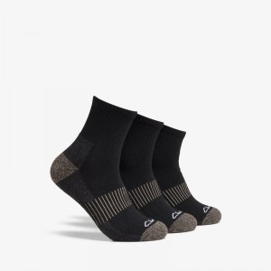 Clarks 3 Pack Ankle Sport Sock Crne | CLKS-84194
