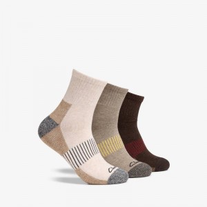 Clarks 3 Pack Ankle Sport Sock Smeđe | CLKS-84195