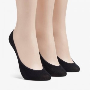 Clarks 3 pack Solid Liner Sock Crne | CLKS-84176