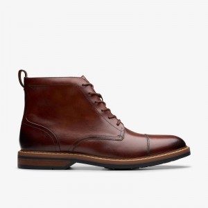 Clarks Aldwin Cap Smeđe | CLKS-84376