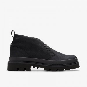 Clarks Badell Desert Boot Crne | CLKS-84573