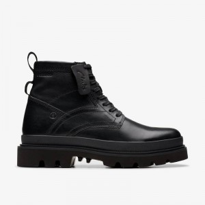 Clarks Badell Hi Waterproof Crne | CLKS-84572