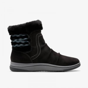 Clarks Breeze Cozy Crne | CLKS-85456