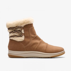 Clarks Breeze Cozy Tamno Smeđe | CLKS-85457