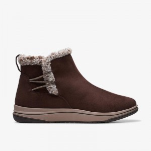 Clarks Breeze Fur Tamno Smeđe | CLKS-85468