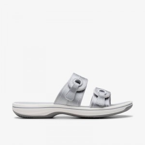 Clarks Breeze Maye Srebrne | CLKS-84952