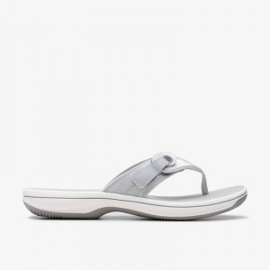 Clarks Breeze Reyna Srebrne | CLKS-84954