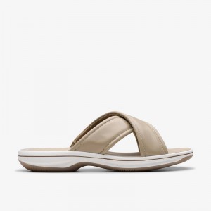 Clarks Breeze Sara Sive Smeđe | CLKS-84907