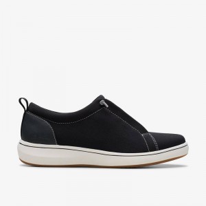 Clarks Breeze Sky Lace Crne | CLKS-85181