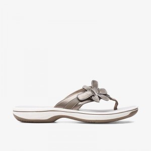 Clarks Brinkley Flora Plave Sive | CLKS-84910