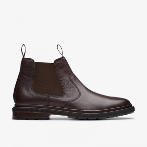 Clarks Burchill Up Tamno Smeđe | CLKS-84421