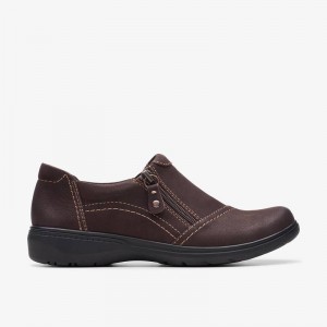 Clarks Carleigh Ray Tamno Smeđe | CLKS-84891