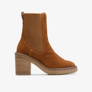 Clarks Cassiano Top Smeđe | CLKS-85566