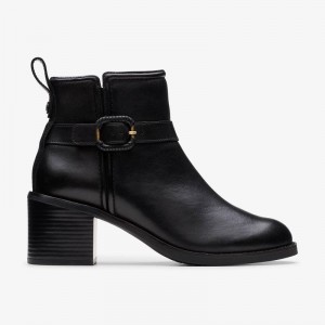 Clarks Chamberly Trim Crne | CLKS-85511