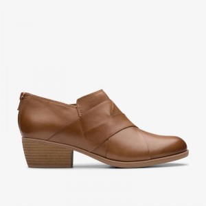 Clarks Charlten Gema Tamno Smeđe | CLKS-85591