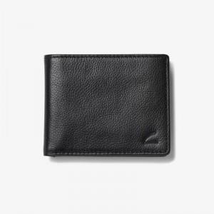 Clarks Classic Pebble Slimfold Wallet Crne | CLKS-84167