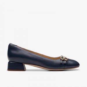 Clarks Daiss 30 Court Tamnoplave | CLKS-85024