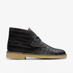 Clarks Desert Boot Crne | CLKS-84594