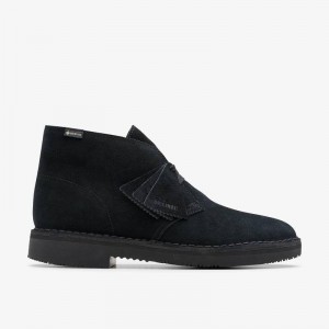 Clarks Desert Boot Gore-Tex Crne | CLKS-84611