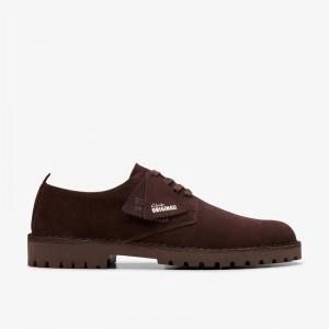Clarks Desert Rock Lo Tamno Smeđe | CLKS-84340