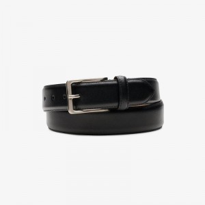 Clarks Dress Belt Burnished Crne | CLKS-84200