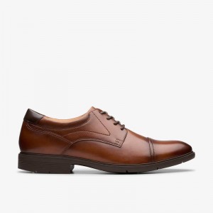 Clarks Eldredge Cap Tamno Smeđe | CLKS-84431