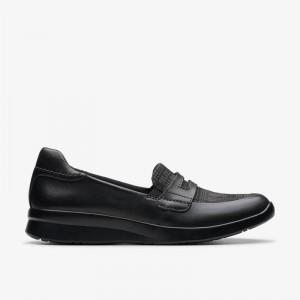 Clarks Ellowyn Penny Crne | CLKS-85364