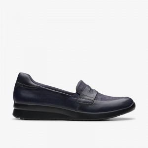 Clarks Ellowyn Penny Tamnoplave | CLKS-85366