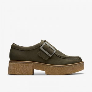 Clarks Linoso Monk Tamno Zelene | CLKS-85399