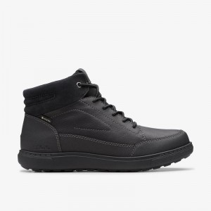Clarks Mapstone Hi Gore-Tex Crne | CLKS-84250