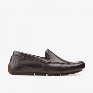 Clarks Markman Plain Tamno Smeđe | CLKS-84276