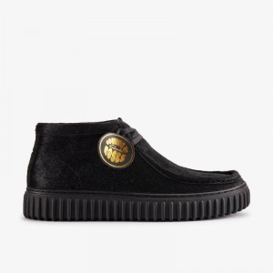 Clarks Martine Rose Torhill Hi Crne | CLKS-84619