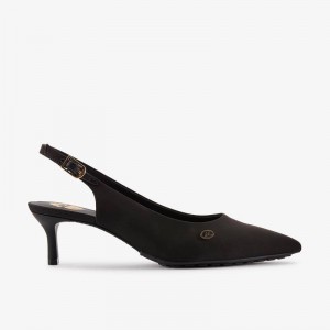 Clarks Martine Rose Womens Sling 2 Crne | CLKS-85264
