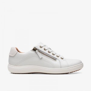 Clarks Nalle Lace Bijele | CLKS-85141