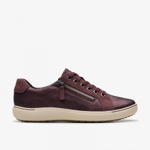 Clarks Nalle Lace Bordo | CLKS-85139