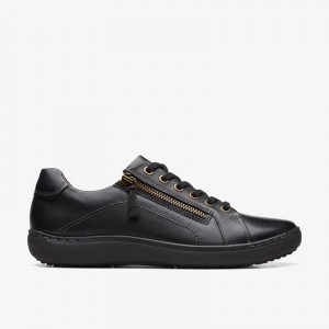 Clarks Nalle Lace Crne Crne | CLKS-85174