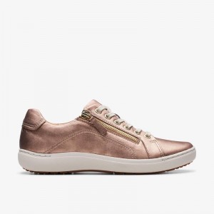 Clarks Nalle Lace Roze Zlatne | CLKS-85184
