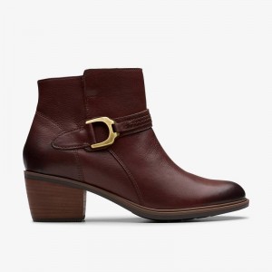 Clarks Neva Buckle Smeđe | CLKS-85448