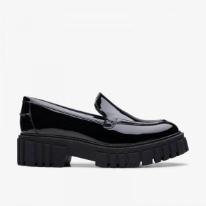 Clarks Page Loafer Crne | CLKS-85411