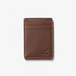 Clarks Pebble Wide Money Clip Wallet Smeđe | CLKS-84165