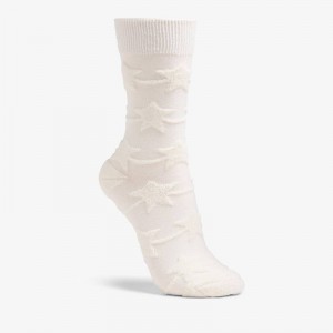 Clarks Raised Star Sol Sock Bijele | CLKS-84662
