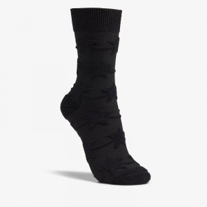 Clarks Raised Star Sol Sock Crne | CLKS-84663