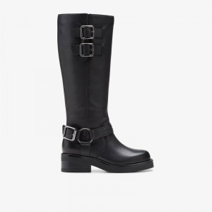 Clarks Rebelle Long Crne | CLKS-85562