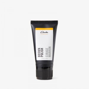 Clarks Shoe Polish Smeđe | CLKS-84641