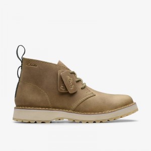 Clarks Solsbury Desert Boot Tamno Smeđe | CLKS-84381