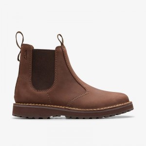 Clarks Solsbury Easy Tamno Smeđe | CLKS-84379