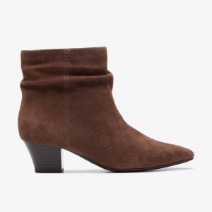 Clarks Teresa Skip Sive Smeđe | CLKS-85100