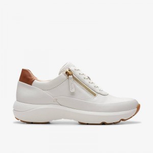 Clarks Tivoli Zip Bijele | CLKS-85154
